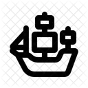 Sail Pirates Simple Icon