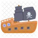 Pirate Ship Ship Ship Theft Icon