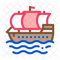 Pirate Ship  Icon