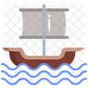 Pirate Ship Galleon Cruise Icon