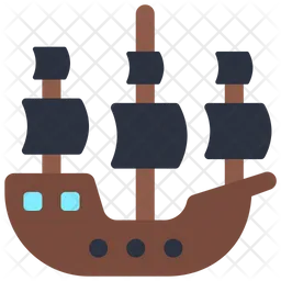Pirate Ship  Icon