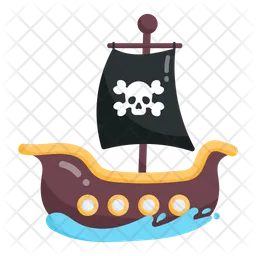 Pirate Ship  Icon