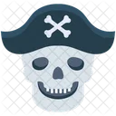 해적 두개골 해적 해골 아이콘
