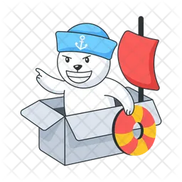Pirate Teddy  Icon