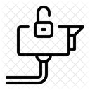 Hackeado Camara De Seguridad Vigilancia Icono