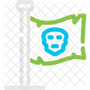 Piraten Flagge Lustig Symbol
