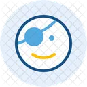 Piraten Emoji Ausdruck Symbol