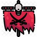 Piratenflagge  Symbol