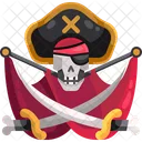 Piratenflagge  Symbol