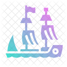 Piratenschiff  Symbol