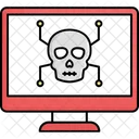 Pirateria Informatica Virus Informatico Ataque Cibernetico Icon