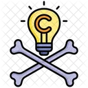 Pirateria Intelectual Patente Robo Icon