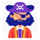 Pirates Pirate Captain Icon