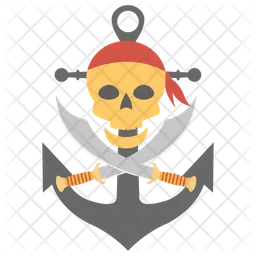 Pirates Skull  Icon