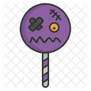 Piruleta de halloween  Icono