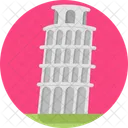 Pisa Tower Italy Landmark Tower Landmark Icon