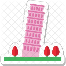 Pisa Tower  Icon