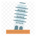Landmark Italy Tower Icon