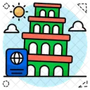 Pisa Tower Architecture Real Estate Icon