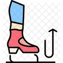 Pisar muy fuerte  Icono