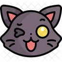 Gato Gatinho Emoji Ícone