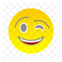 Emoji de piscadela  Ícone