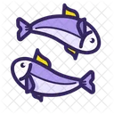 Animal Couple Fish Icon