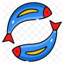 Pisces Fish Seafood Icon