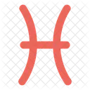 Pisces Zodiac Sign  Icon