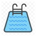 Piscina Natacion Agua Icono