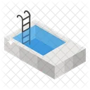 Piscina Ejercicio Fitness Icono