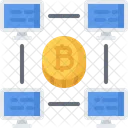 Piscina Red Bitcoin Icono