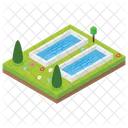 Piscine Piscine Paysage Urbain Icon