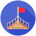 Piso de la cubierta  Icono