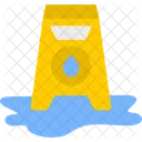 Suelo Mojado Precaucion Resbaladizo Icono