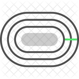 Pista de corrida  Ícone