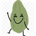 Pistachio Cute Bean Seed Icon