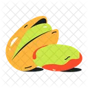 Dried Fruit Pistachios Nuts Icon