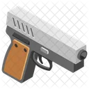 Pistol Weapon Military Gun Icon
