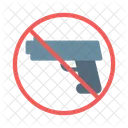 Pistol Ban Handgun Icon