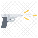 Pistol Shot Gun Shot Bullet Icon