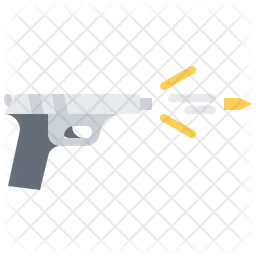 Pistol Shot  Icon