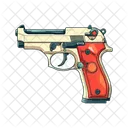Arma Pistola Militar Icono