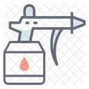 Pistola De Pulverizacao Aerografo Atomizador Ícone