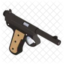 Arma Pistola Revolver Icono