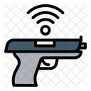 Pistola Arma Internet De Las Cosas Icono