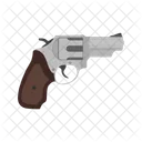 Pistola Pistola Revolver Icono