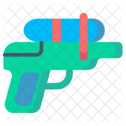 Pistola de agua  Icono