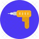 Pistola De Pregos Ferramenta Trabalho Icon