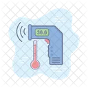 Pistola de temperatura  Ícone